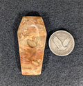 Carrasite Picture Jasper Coffin Shaped