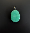 Chrysoprase Pendant with Bail