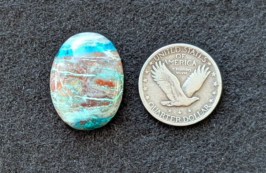 Rowley Mine Chrysocolla Cabochon