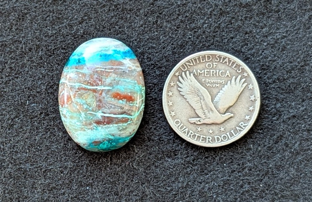 Rowley Mine Chrysocolla Cabochon