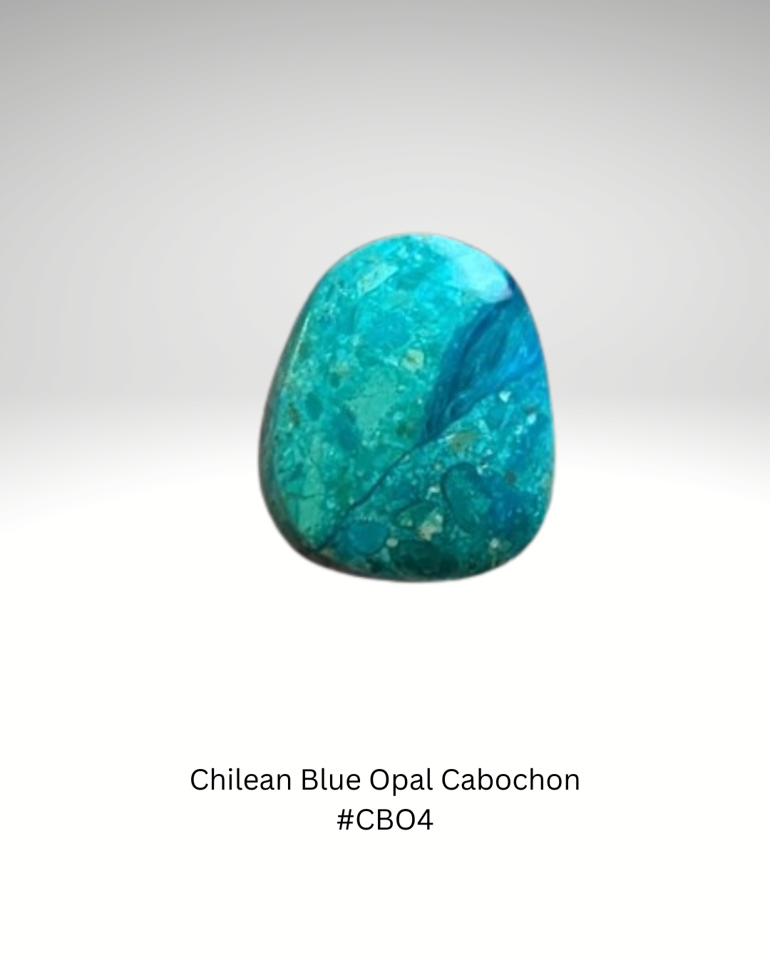 Chilean Blue Opal Cabochon
