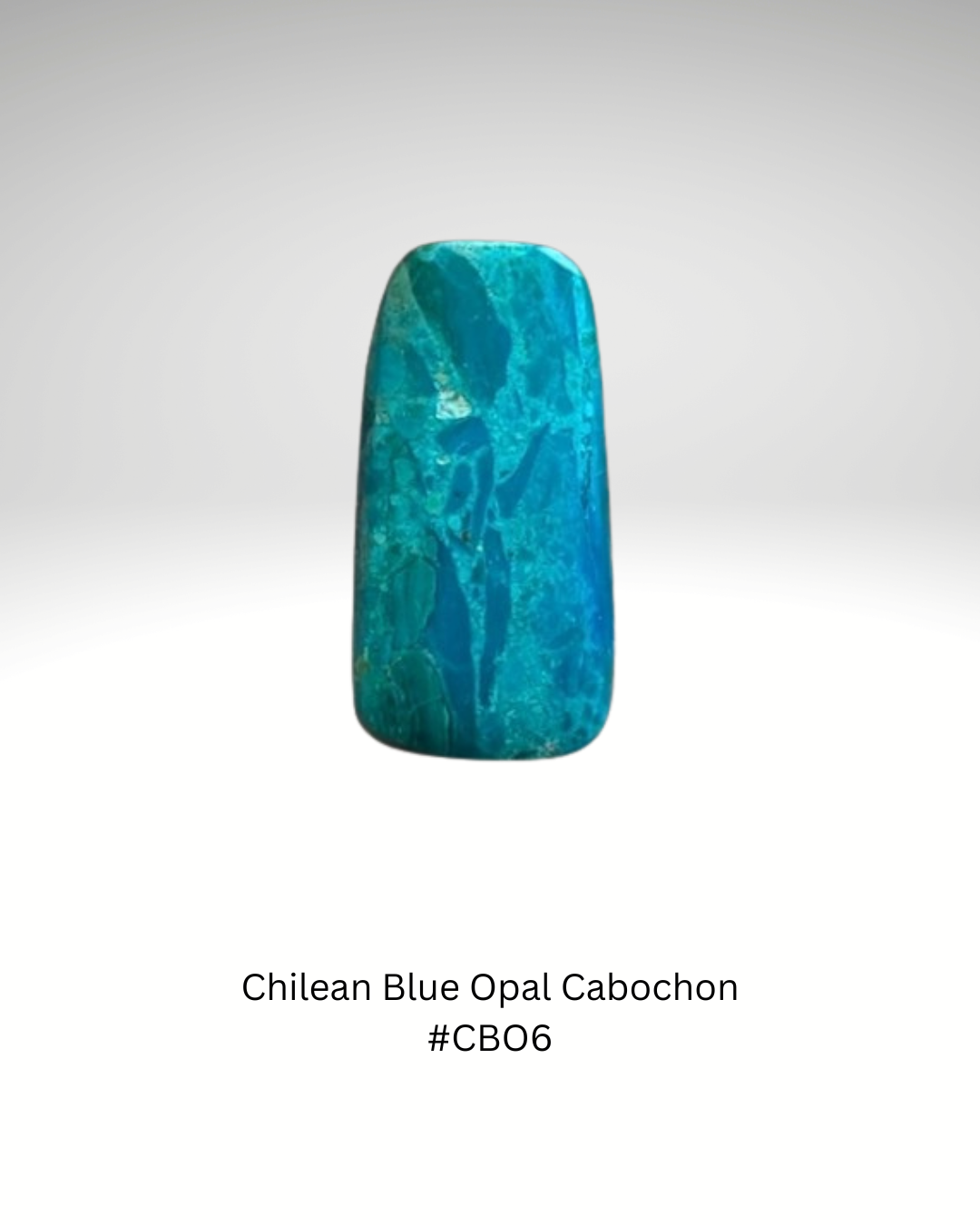 Chilean Blue Opal Cabochon