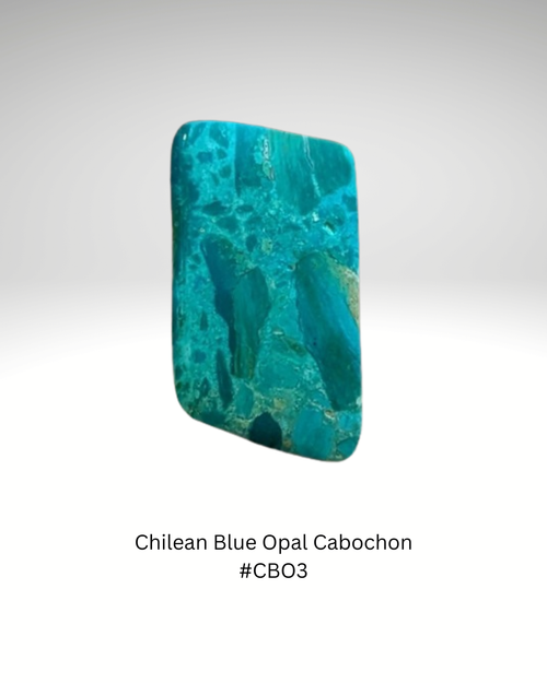 Chilean Blue Opal Cabochon