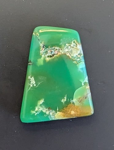 Freeform Chrysoprase Cabochon