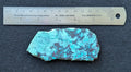 Chrysocolla with Tenorite Slab