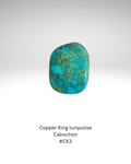Copper King Turquoise Cabochon