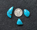 3 Ithaca Peak Turquoise Cabochons