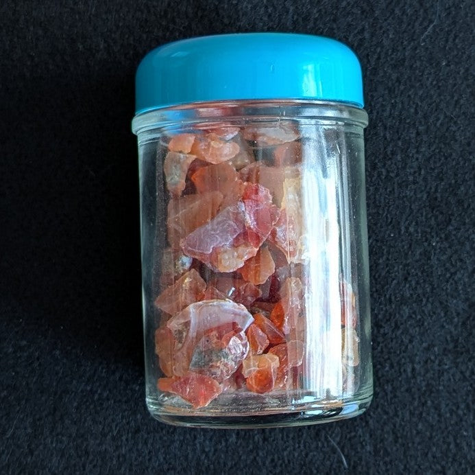 Jar of Mexican Fire Opals