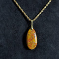 Morocco Jasper Agate Pendant with chain