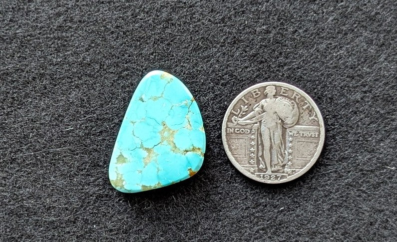 Number 8 Turquoise Freeform Cabochon