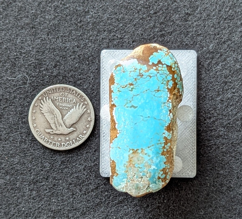 Number 8 Turquoise Rough Nugget