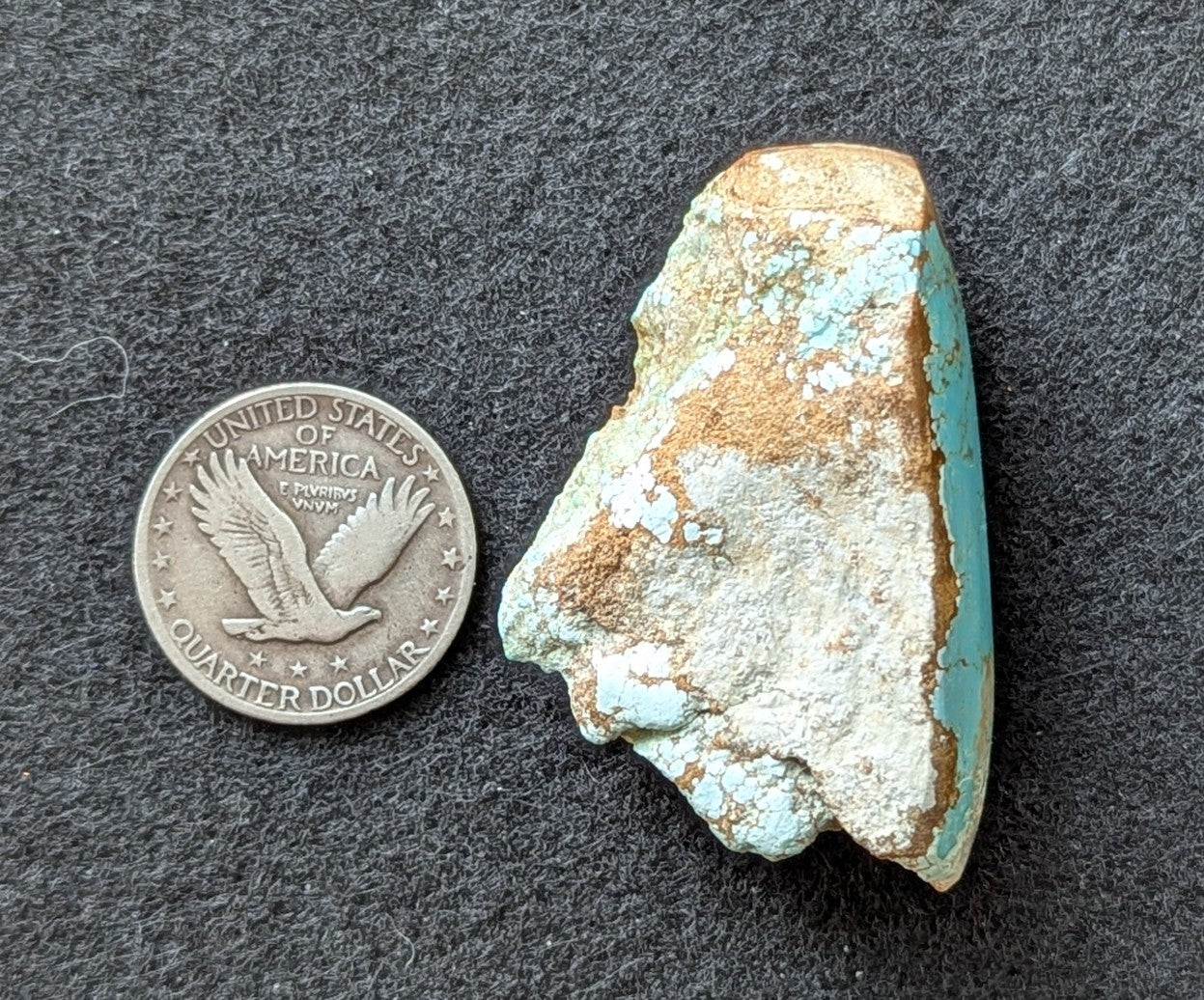 Number 8 Turquoise Rough Nugget