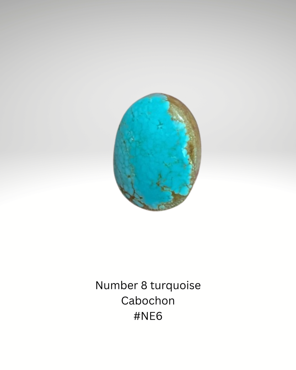 Number 8 Turquoise Cabochon