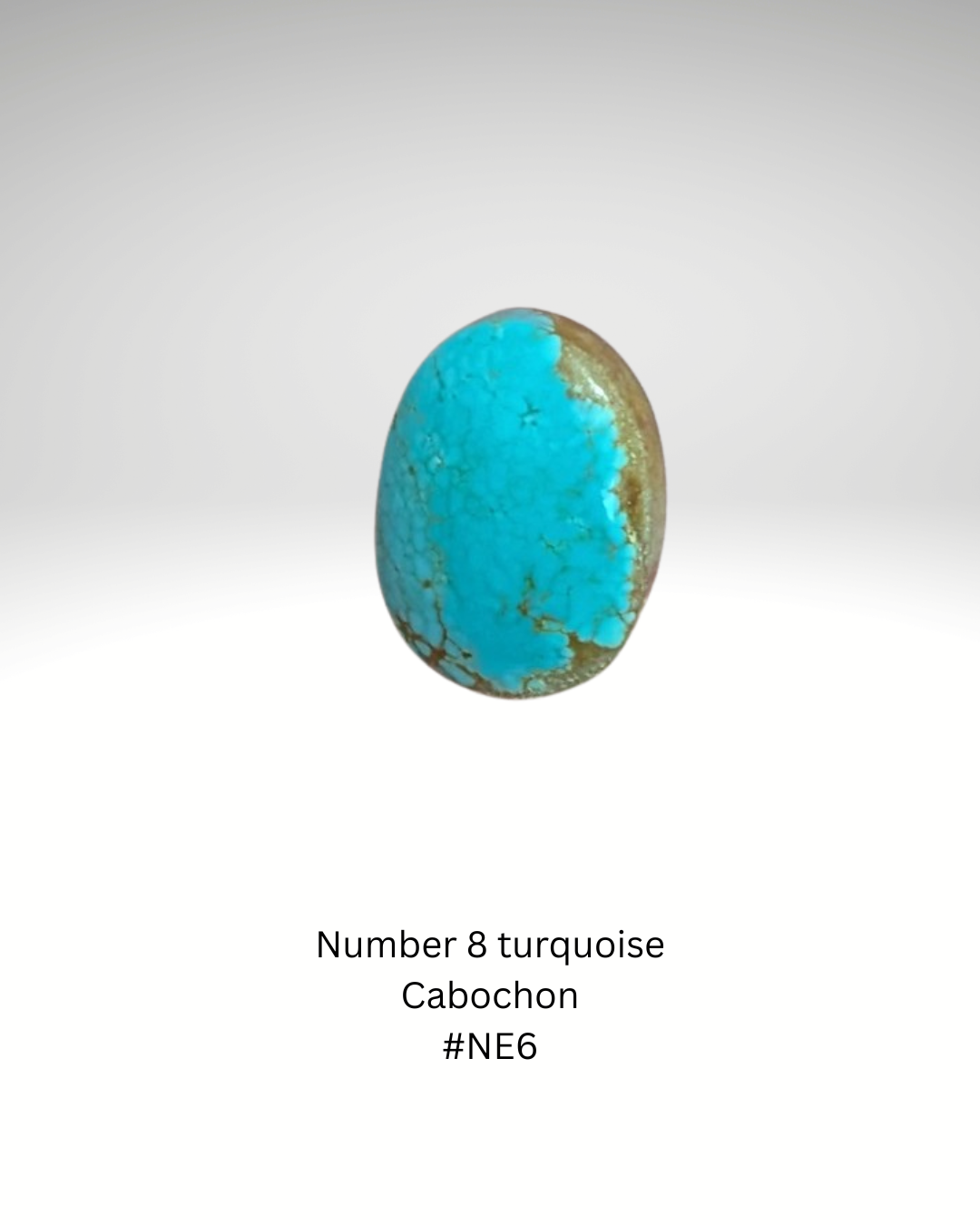 Number 8 Turquoise Cabochon