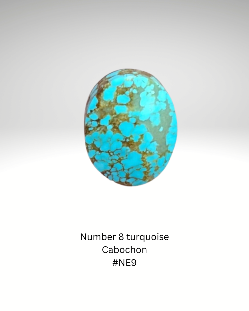 Number 8 Turquoise Cabochon