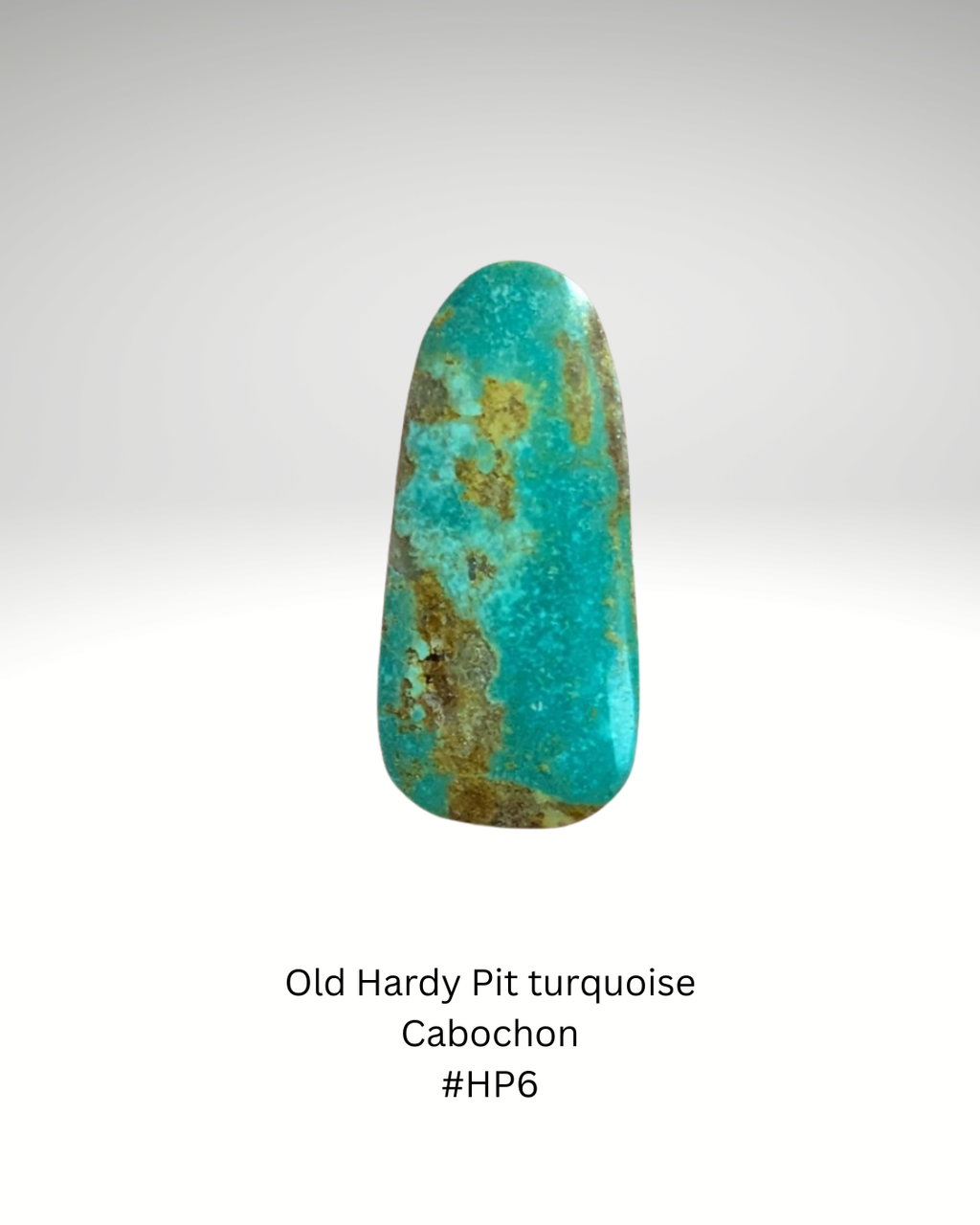 Old Hardy Pit Turquoise Cabochon