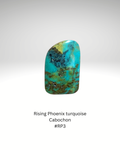 Freeform Rising Phoenix Turquoise Cabochon
