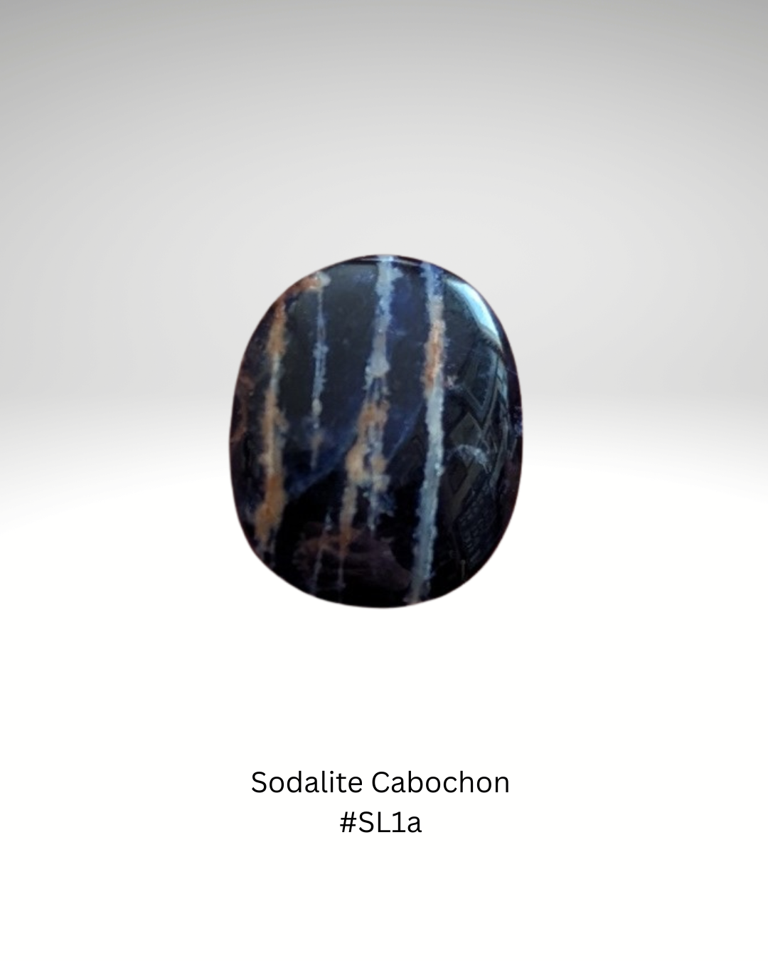 Deep Blue Sodalite Cabochon