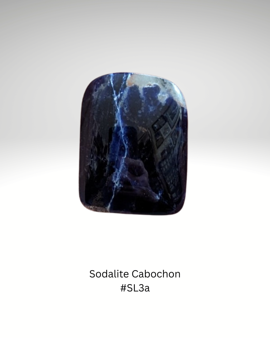 Deep Blue Sodalite Cabochon