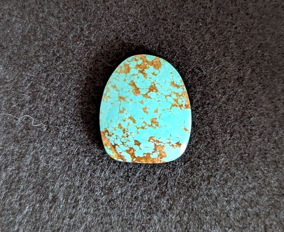 Turquoise Mountain Turquoise Freeform Cabochon