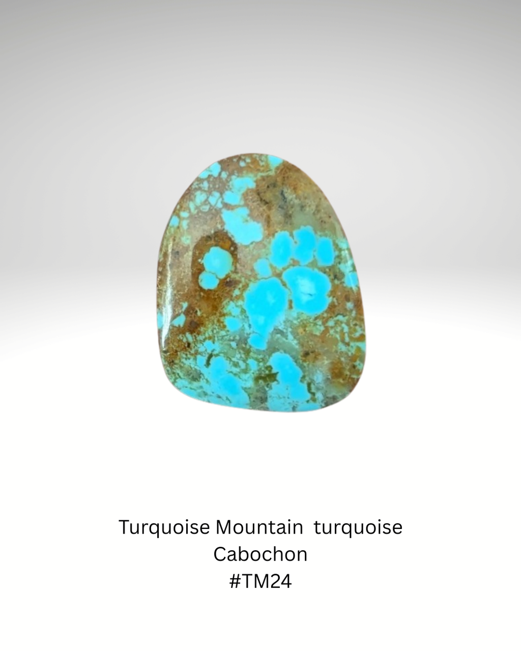 Freeform Turquoise Mountain Cabochon