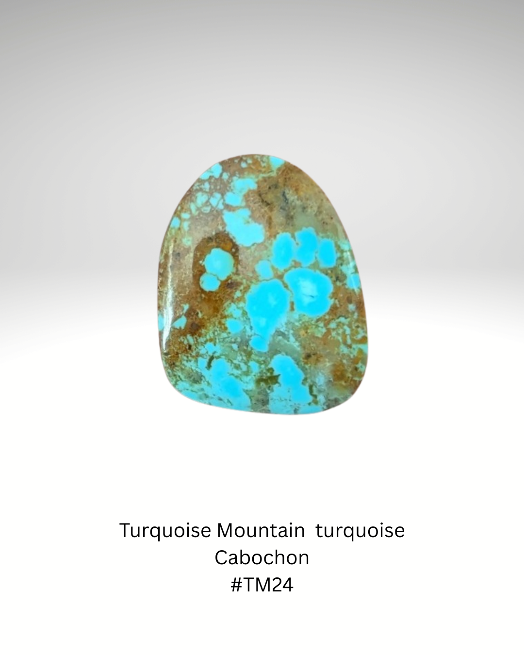 Freeform Turquoise Mountain Cabochon