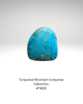 Freeform Turquoise Mountain Turquoise Cabochon
