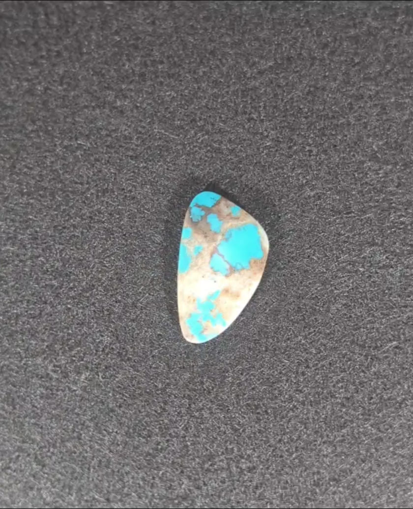 Gorgeous Freeform Kingman Turquoise Cabochon