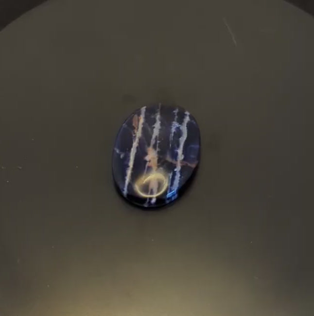 Deep Blue Oval Sodalite Cabochon