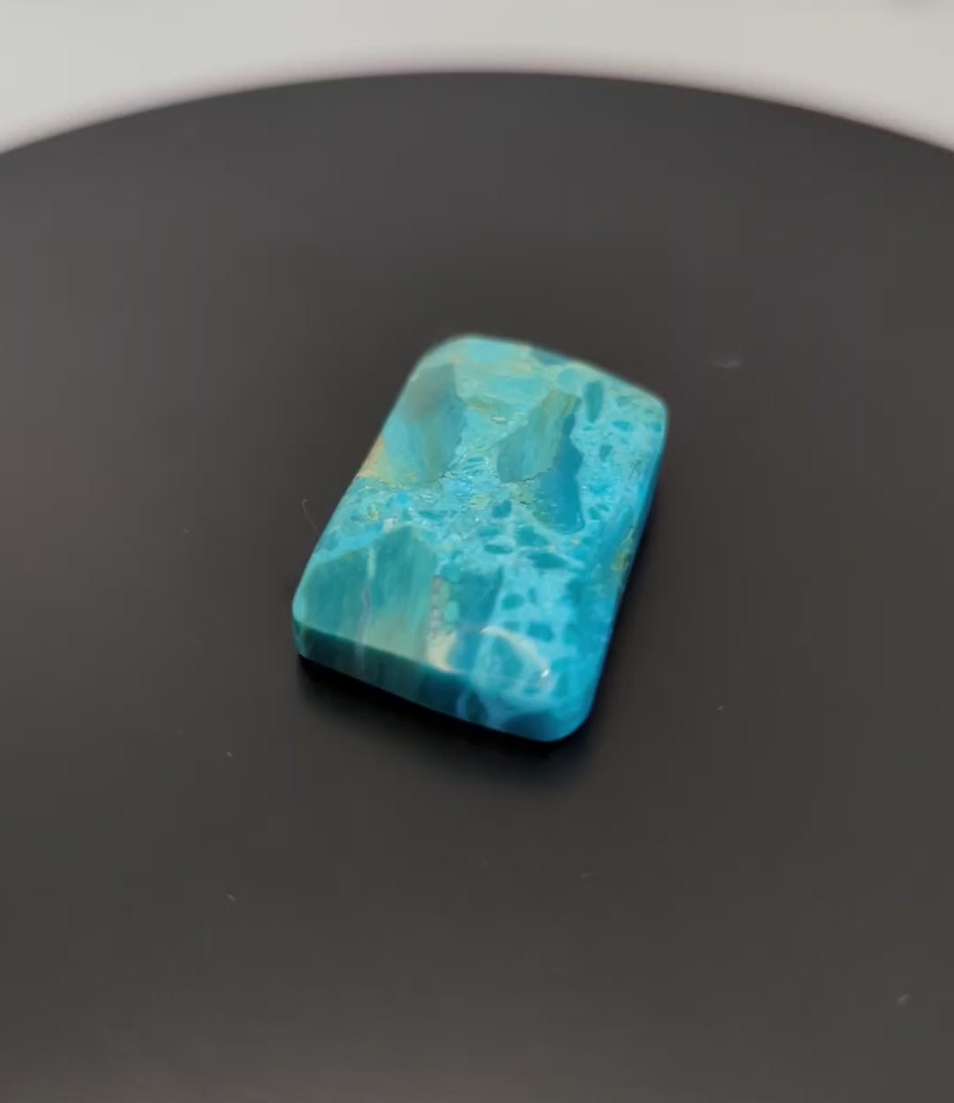 Chilean Blue Opal Cabochon