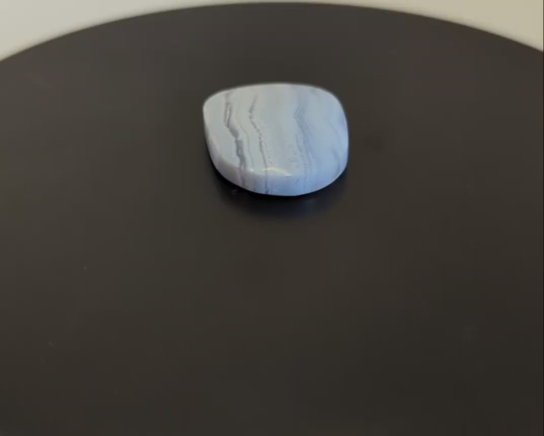 Blue Lace Agate Cabochon
