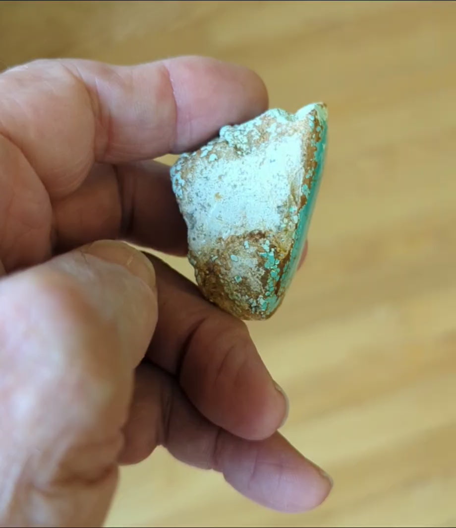 Number 8 Turquoise Rough Nugget