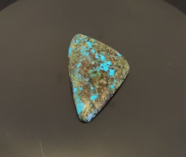 Exquisite Ithaca Peak Turquoise Freeform Cabochon