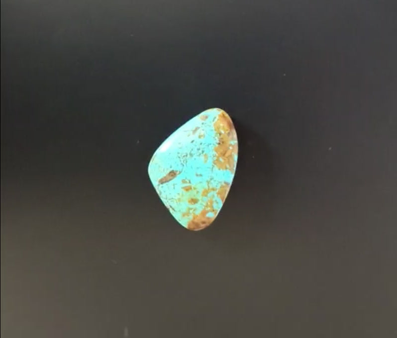 Freeform Turquoise Mountain Turquoise Cabochon