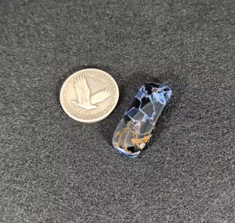 Colorful Pietersite Cabochon