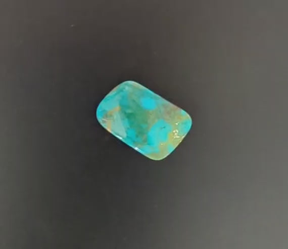 Copper King Turquoise Freeform Cabochon