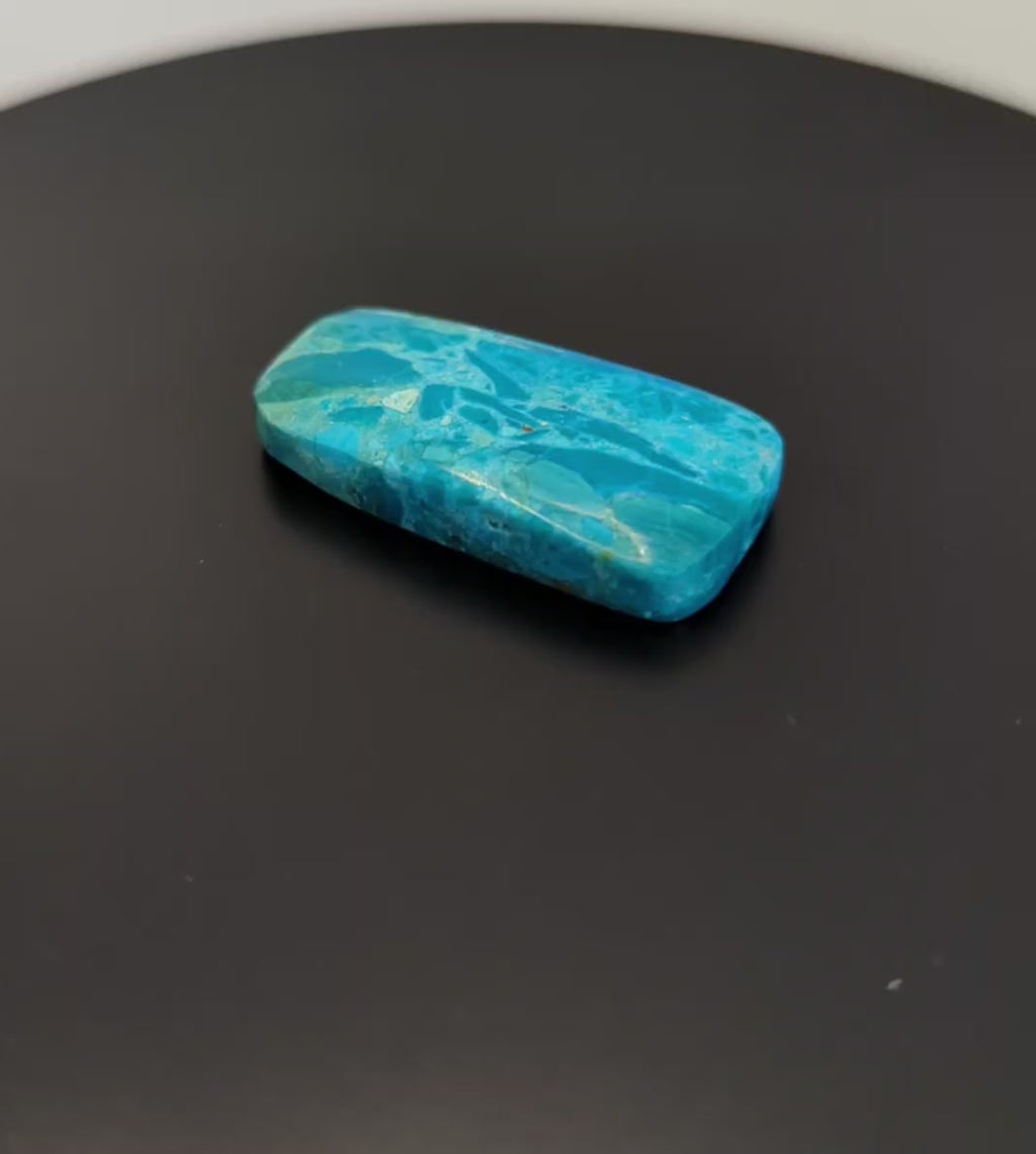 Chilean Blue Opal Cabochon