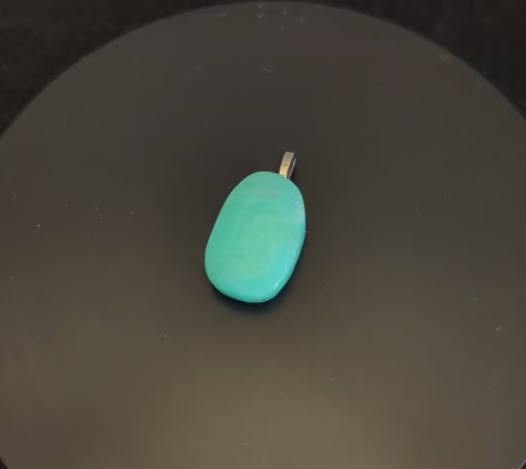 Chrysoprase Pendant with Bail