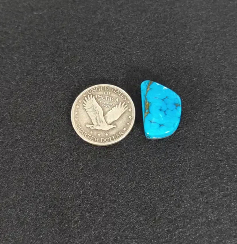 Copper King Turquoise Cabochon