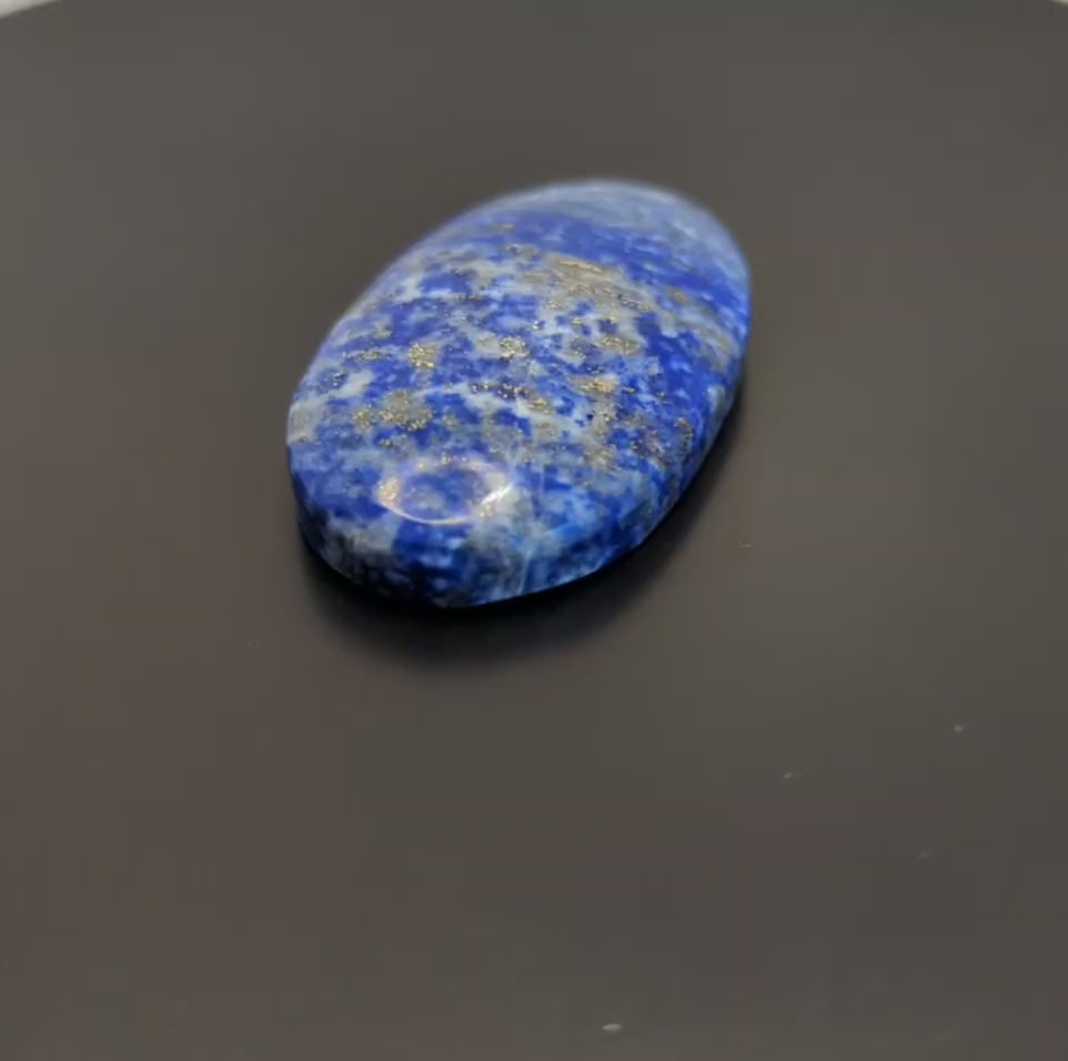Lapis Lazuli Denim Cabochon