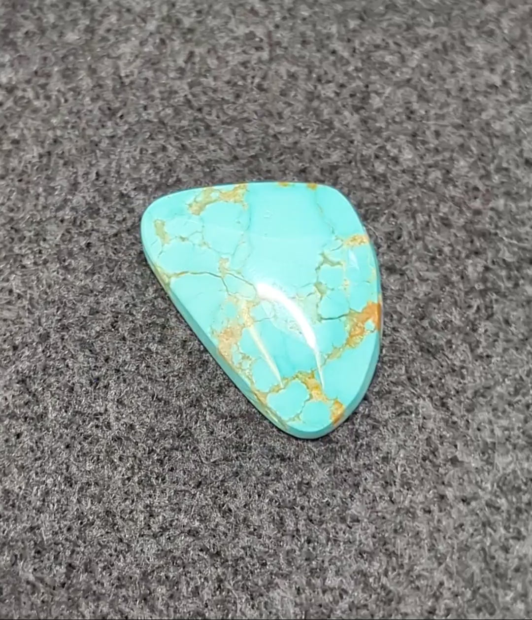 Number 8 Turquoise Freeform Cabochon